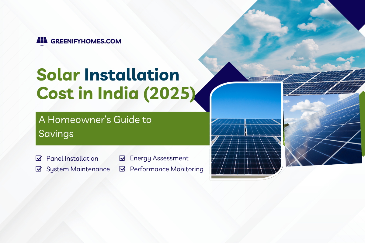 Solar Panel Installation Cost in India: A Complete Guide for Homeowners